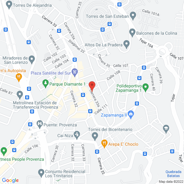 Map of Confecciones Cheremitos