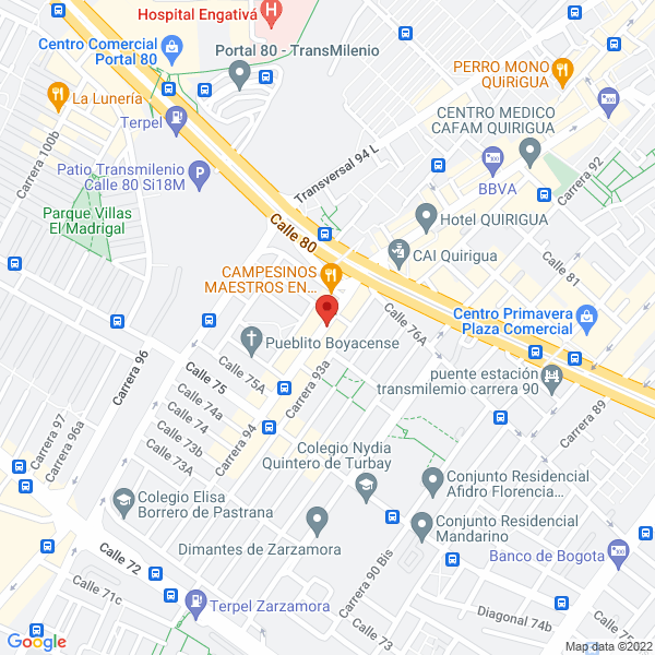 Mapa de Confecciones Deportivas Midas