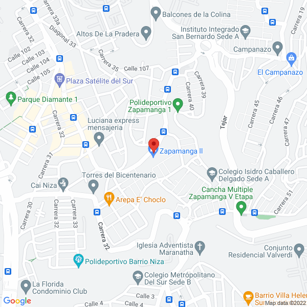 Map of Confecciones Y Tejidos Guianna