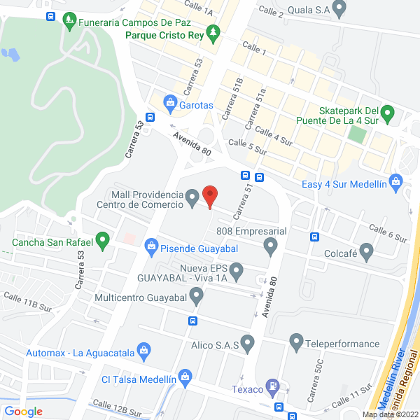 Mapa de Confecciones Zylas Urban