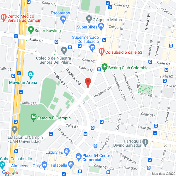 Mapa de Constructora Adiasar S.A.S.