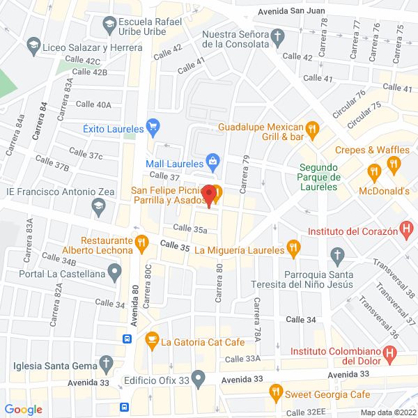 Mapa de Constructora Ediciviles Ltda..