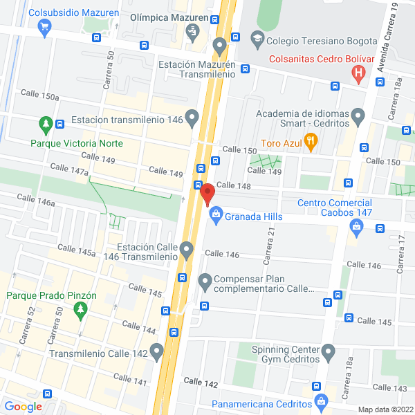 Mapa de Dent Products