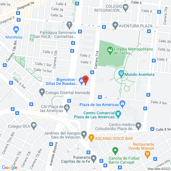 Mapa de Dental Place