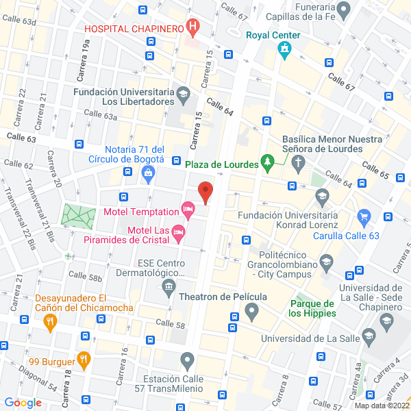 Mapa de Dentales Técnicos Y Equipos