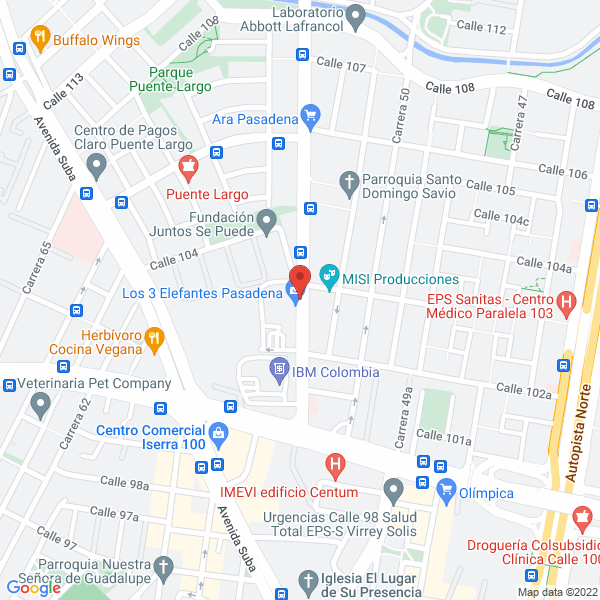 Mapa de Dentest