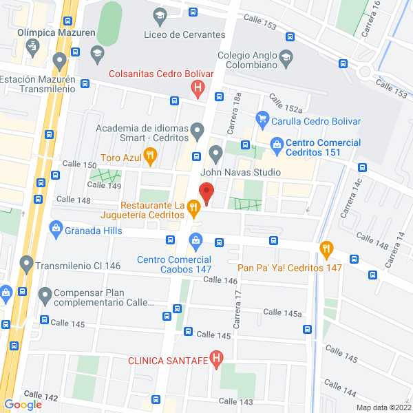 Mapa de Deportes Servigolf