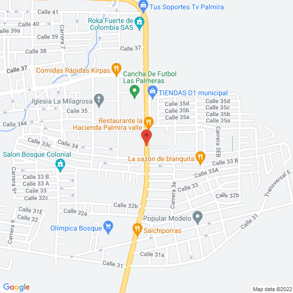 Map of Compra Venta La Gran Oportunidad