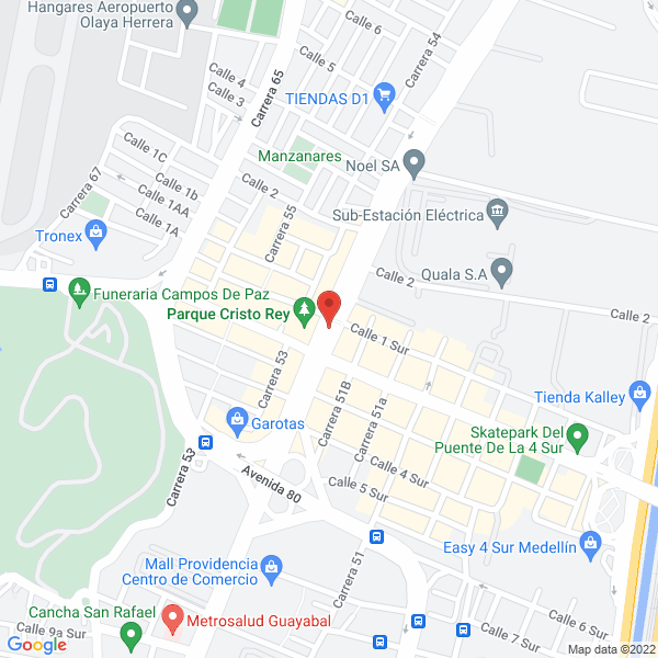 Mapa de Compraventa La Maxima Medellín