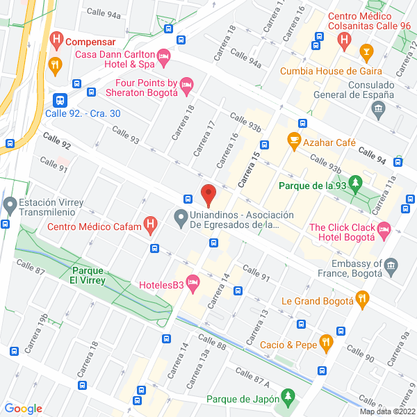 Mapa de Consultel Ltda.
