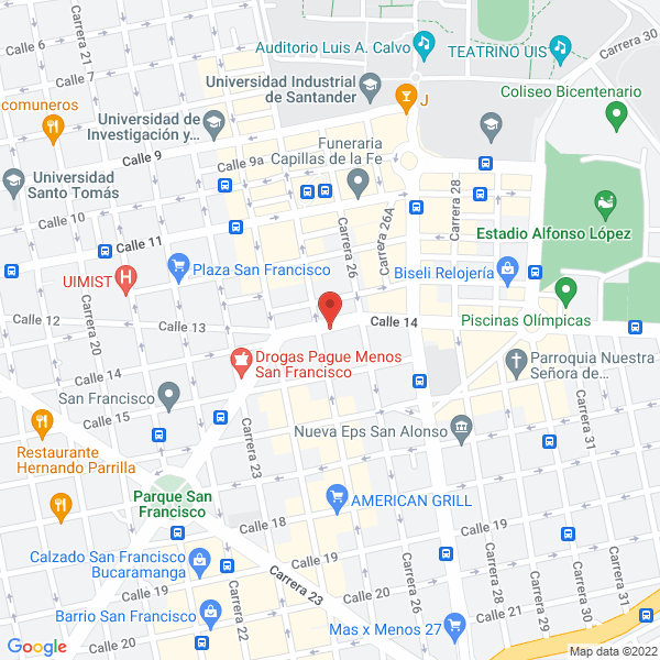 Map of Combine Tapiceria