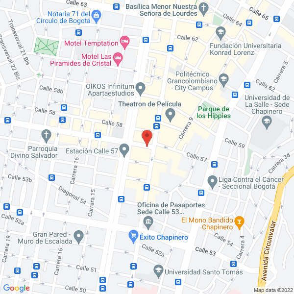 Mapa de Comercial Colombiana Ltda Agencia De Seguros