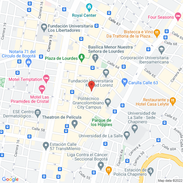 Mapa de Comercializadora Aetos S.A.S.