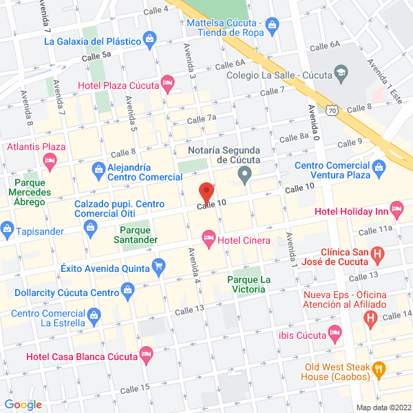 Map of Ci Andinor S.A.S.