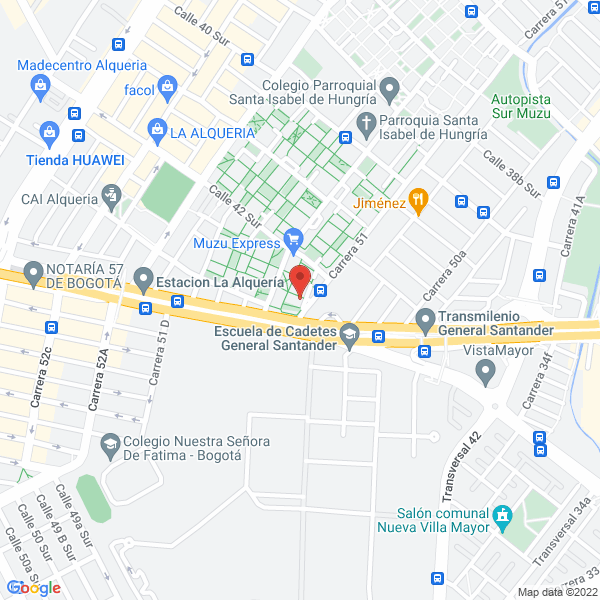 Mapa de Comercializadora Jamd S.A.S.