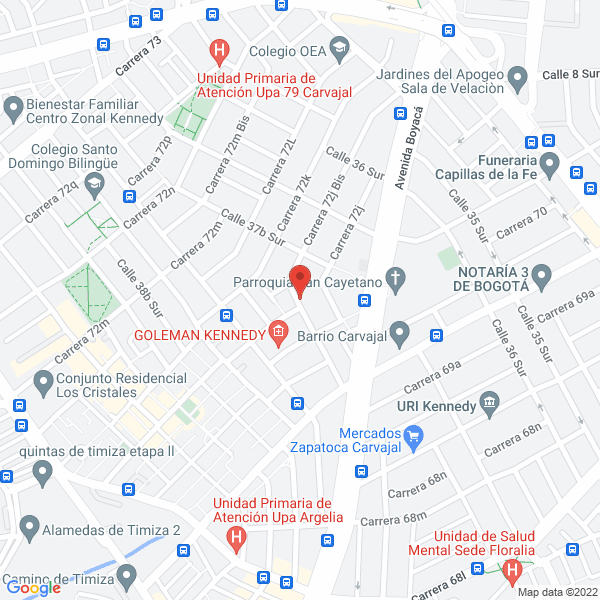 Mapa de Comercializadora Jelbar S.A.S.