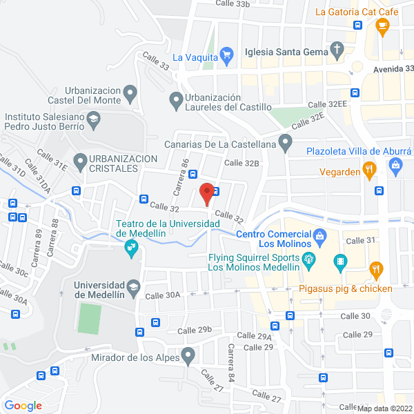 Mapa de Dakota'S Spa