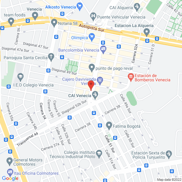 Mapa de Dalponte Fútbol & Micro