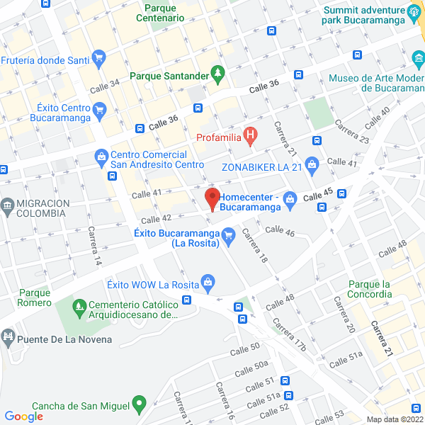 Map of Dalymar Impresores