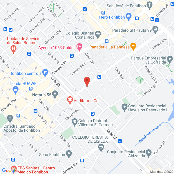 Mapa de Damecos S.A.