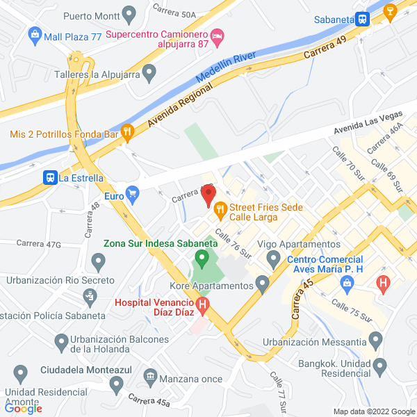 Mapa de Danny Junior Producciones