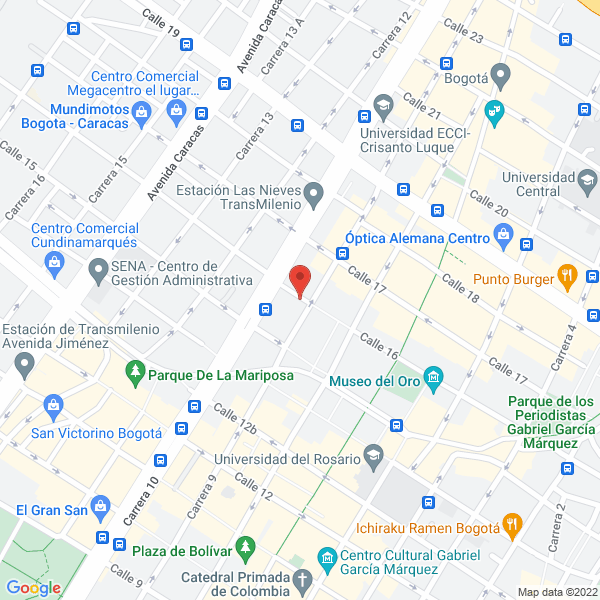 Mapa de Datacentro