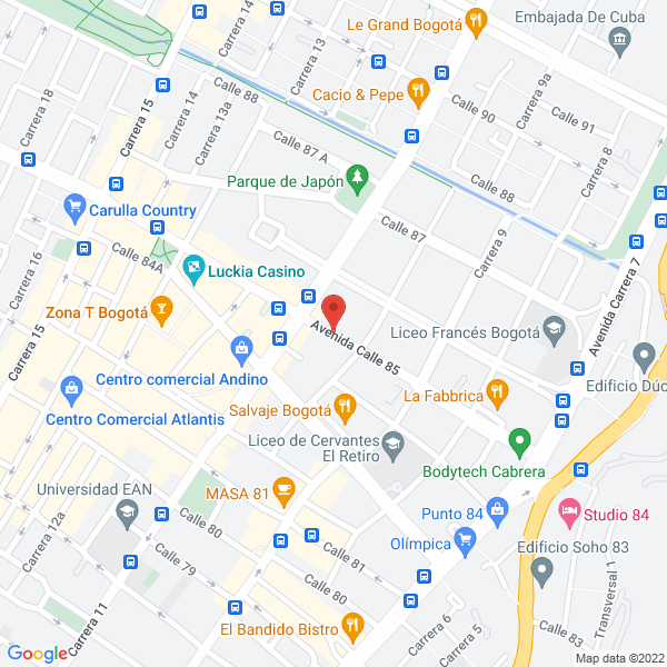 Mapa de David Iackoman Wagner S.A.S.