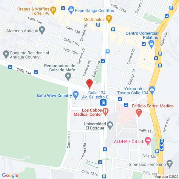 Mapa de David Ramírez E.U.