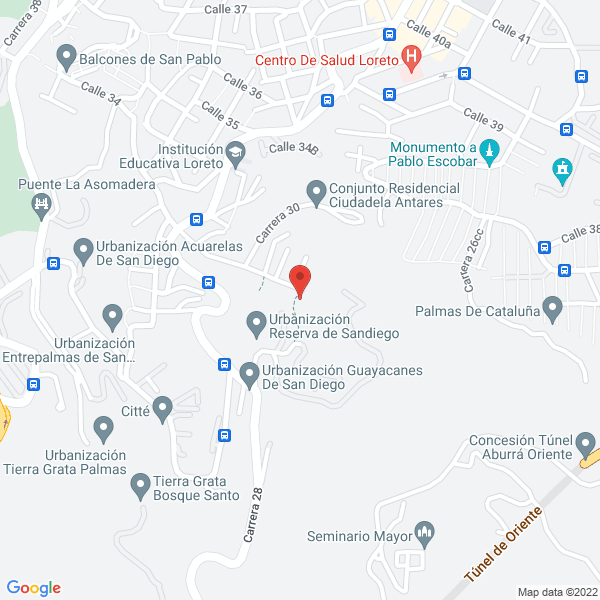 Mapa de Depósito Y Aserrío Oriente