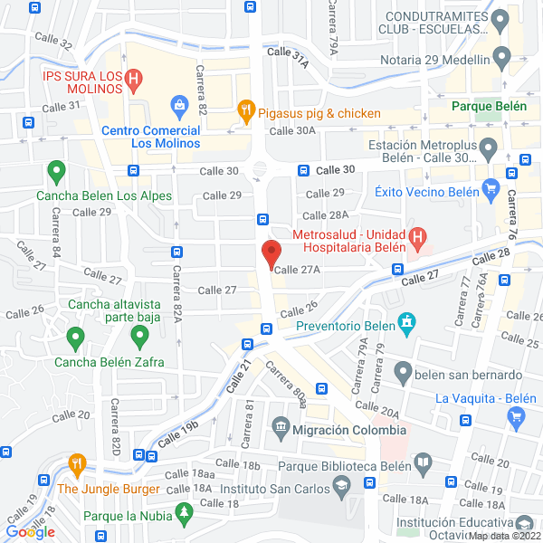 Mapa de Deposito Y Ferreteria La Palmera
