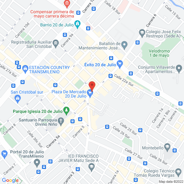 Mapa de Depósito Y Ferretería San Luis