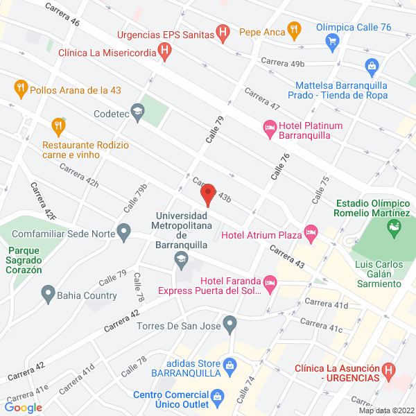 Map of Detalles Tienda De Regalos