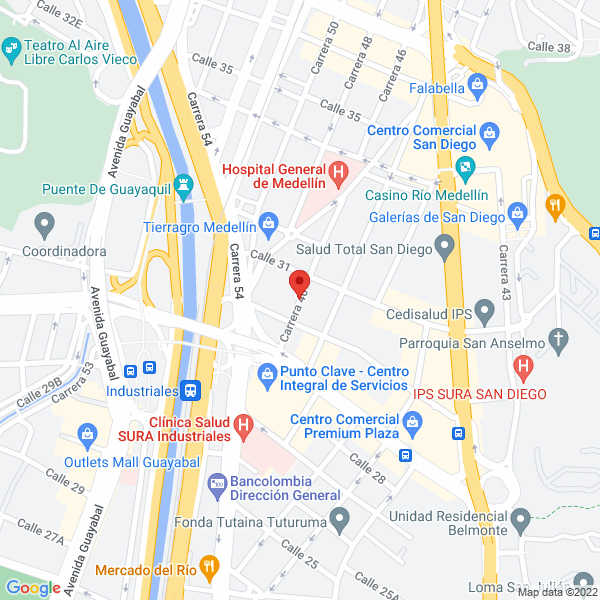 Mapa de Digital Expres