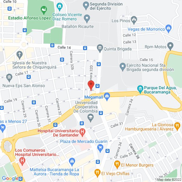 Map of Cooperativa Coosutas