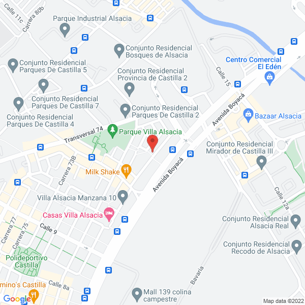 Mapa de Dini Pharma