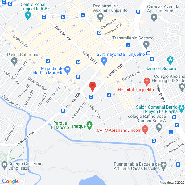 Mapa de Diseños Urbanos Ltda.