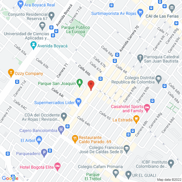 Mapa de Diseños Y Pilotajes Disepil S.A.S.