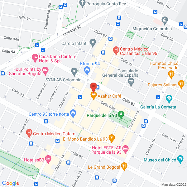 Mapa de Diseño Y Plata Orfebres Ltda