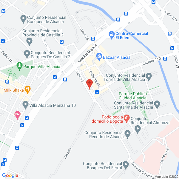 Mapa de Cpk Costo Por Kilometro S.A.S