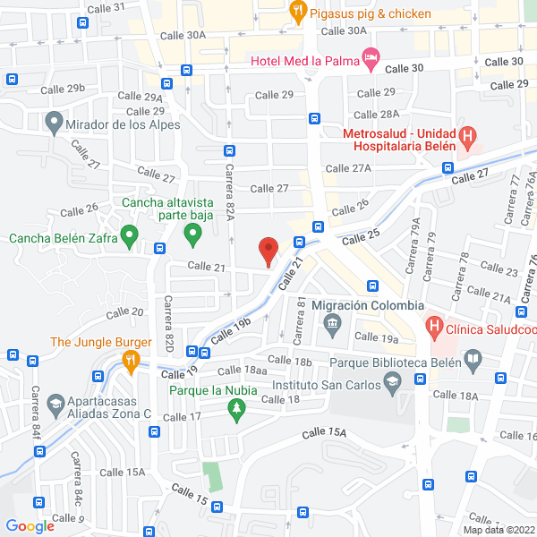 Mapa de Creaciones Darimou S.A.S.