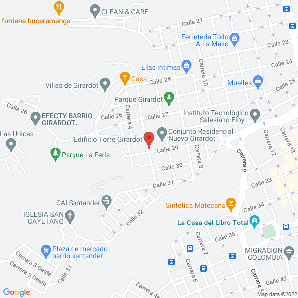 Map of Creaciones Jileth Dilen