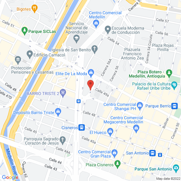 Mapa de Creaciones Juguetonas