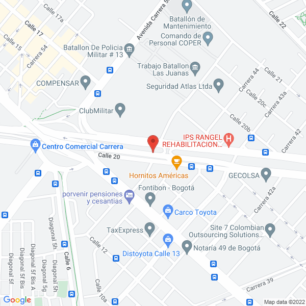 Mapa de Creaciones Kelinda Ltda
