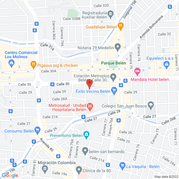 Mapa de Crocca Ltda.