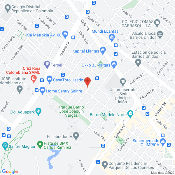 Mapa de Cromanal S.A.S.