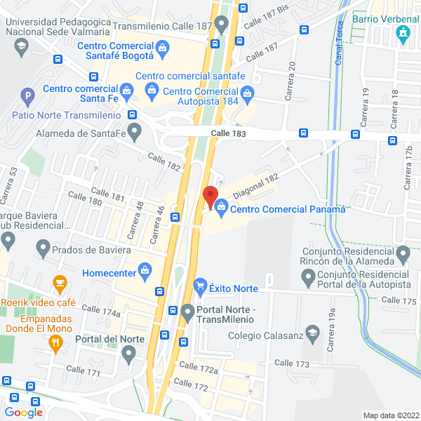 Mapa de Construaliado Alarcon Mora S.A.S.