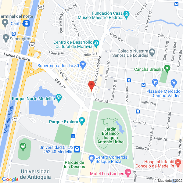 Mapa de Dentistería Y Laboratorio Dental Santanderes
