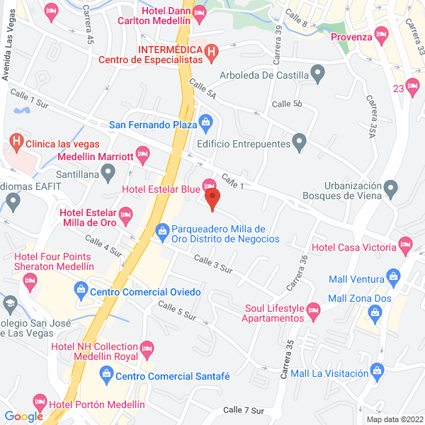 Mapa de Damisella Es Amor Propio