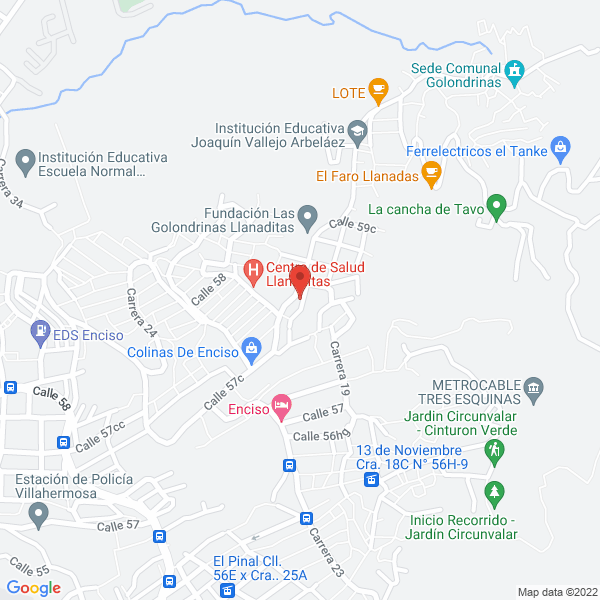 Mapa de Dance Miniteca