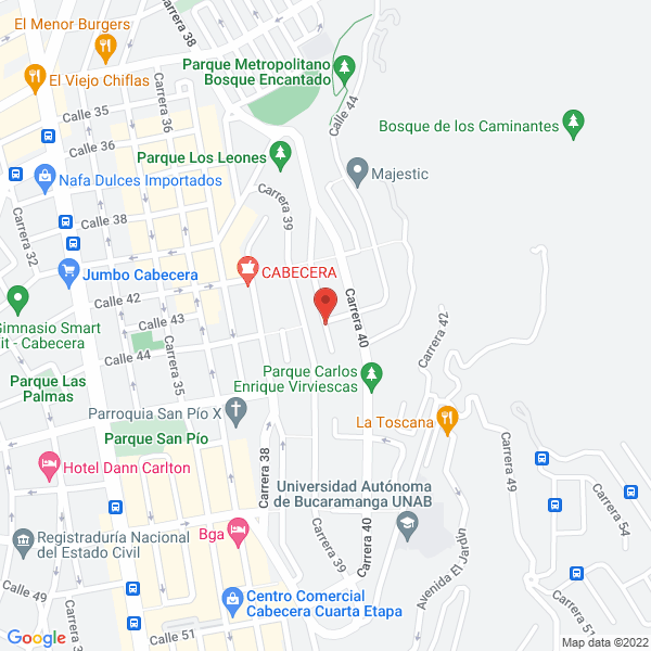 Map of Moreno Dana